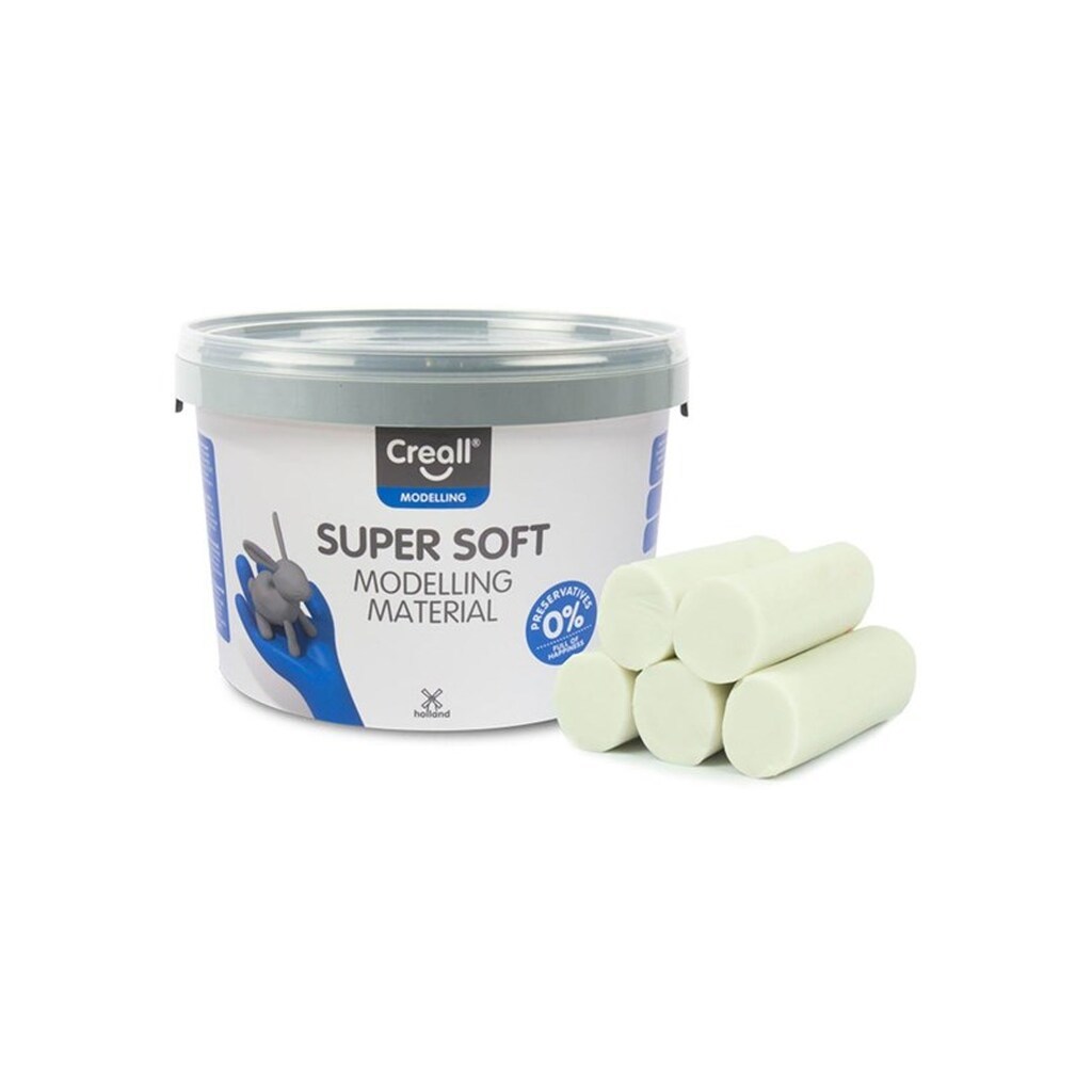 Creall Supersoft clay White 1750gr.