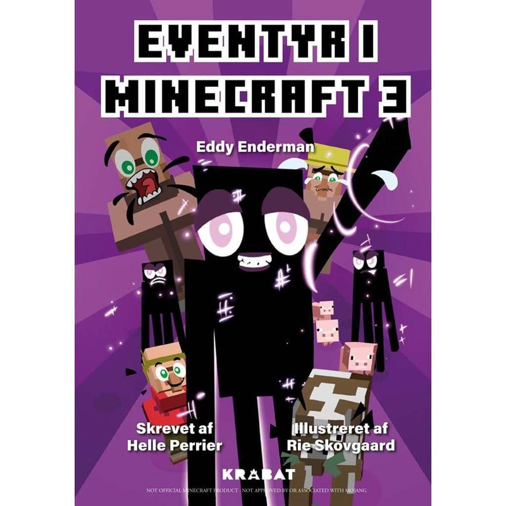 Eventyr i Minecraft 3 - Børnebog - Hardback