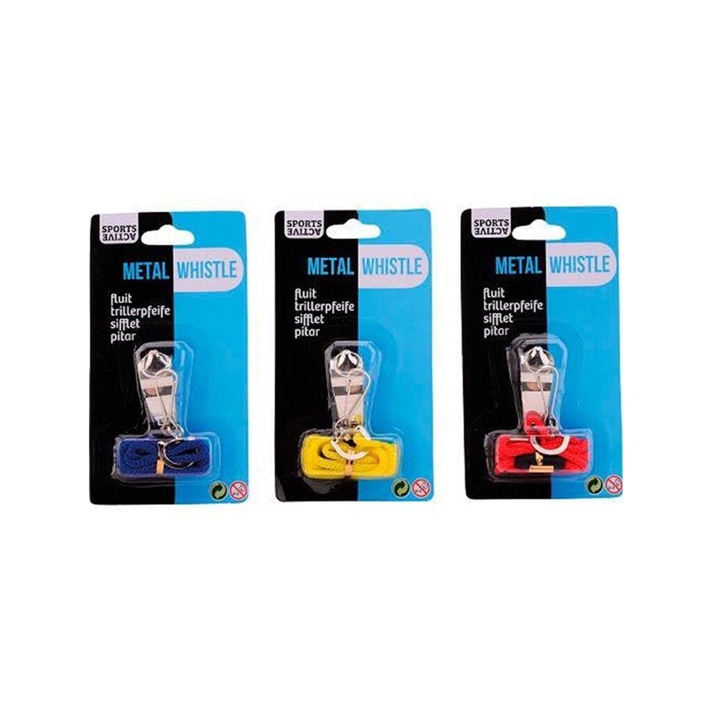 Hobby Mate Fløjte med snor, på blisterkort. Ass.