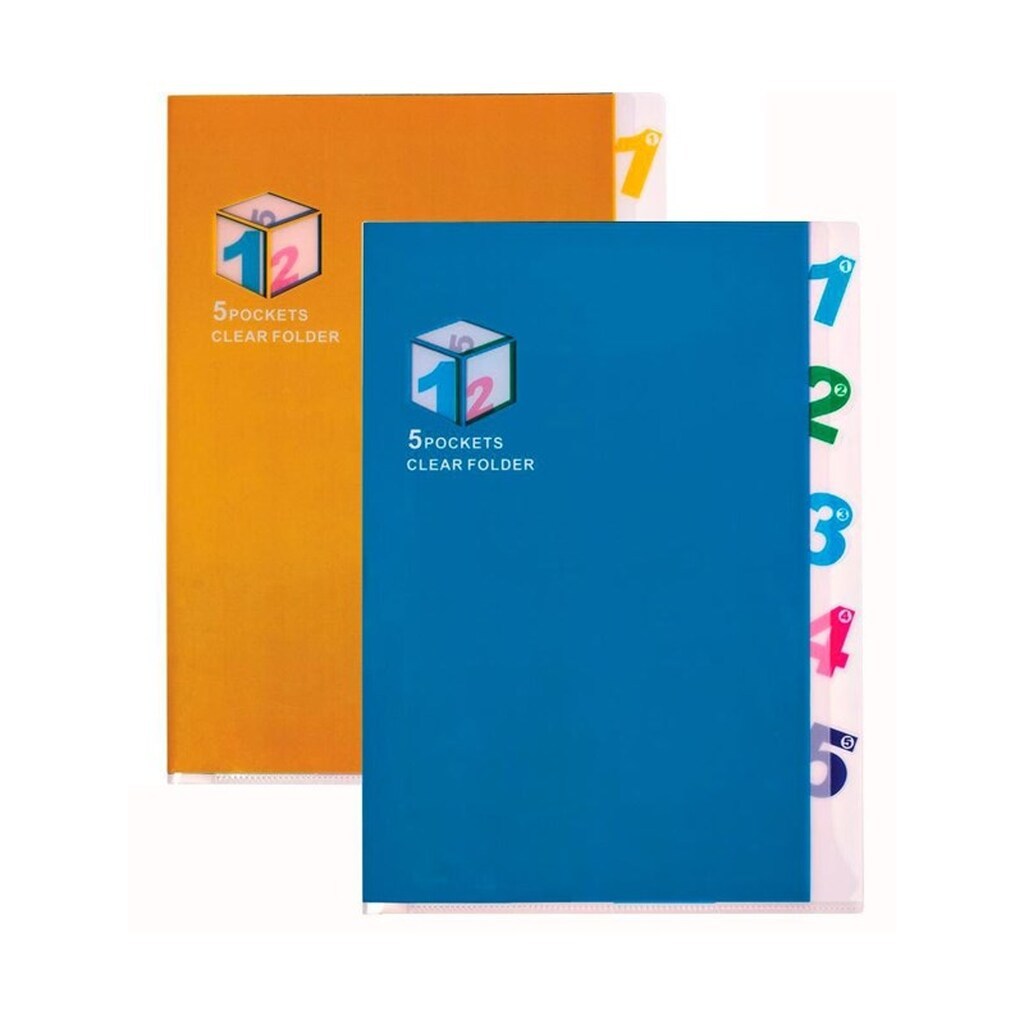 CENTRUM Charteque A4 med 5 sektioner