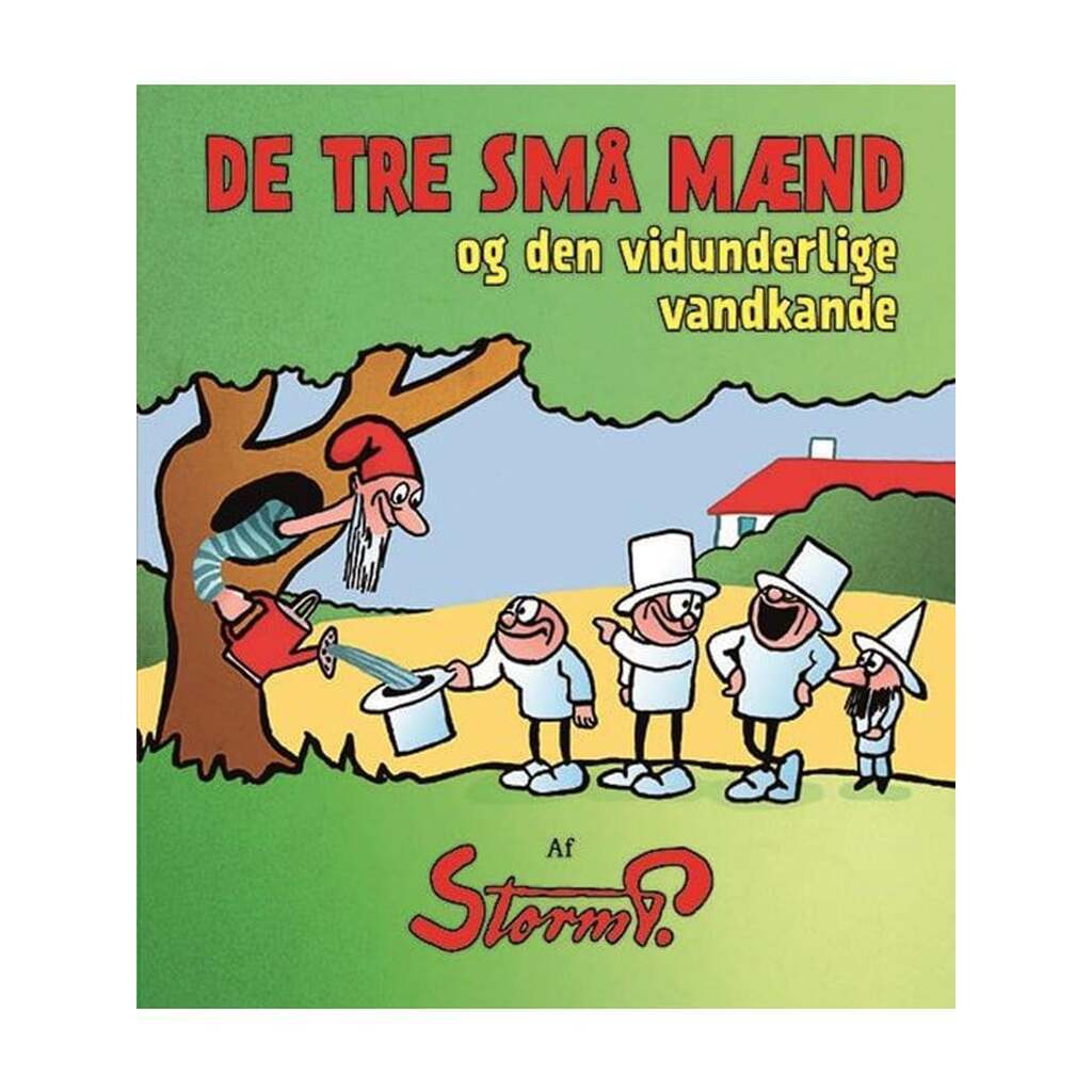 Storm P. - De tre små mænd og den vidunderlige van - Børnebog - Hardcover
