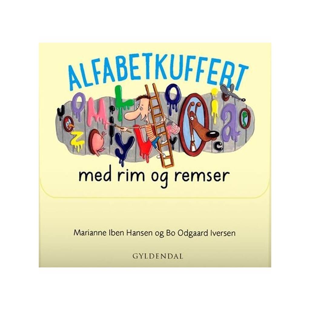 Alfabetkuffert med rim og remser - Børnebog - Hardcover