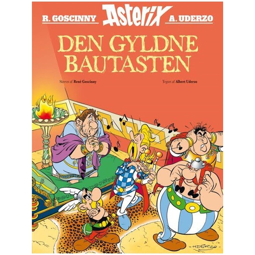 Asterix: Den Gyldne Bautasten - Tegneserier - Hardcover