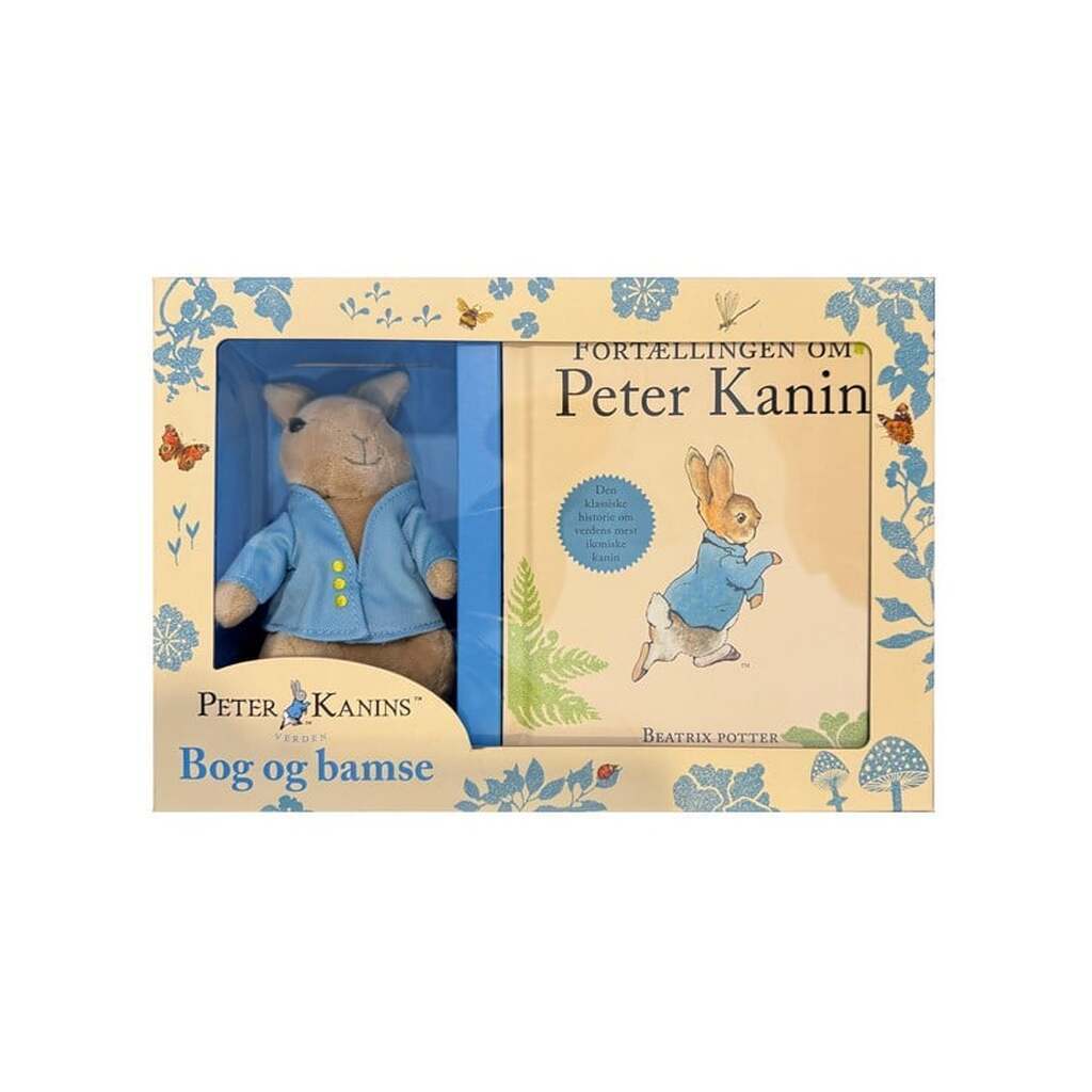 Peter Kanin - Gaveæske med bog og bamse - Børnebog - Hardback