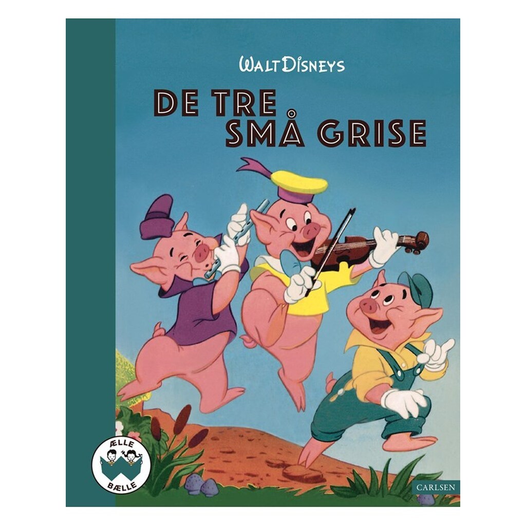 De tre små grise - Børnebog - Hardcover