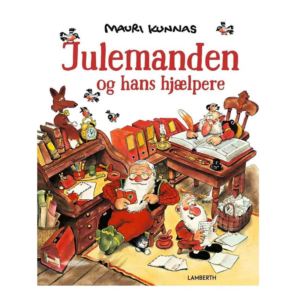 Julemanden og hans hjælpere - Børnebog - hardcover