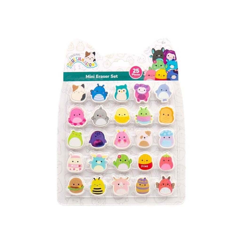 Squishmallows Eraser Set 25 Pcs