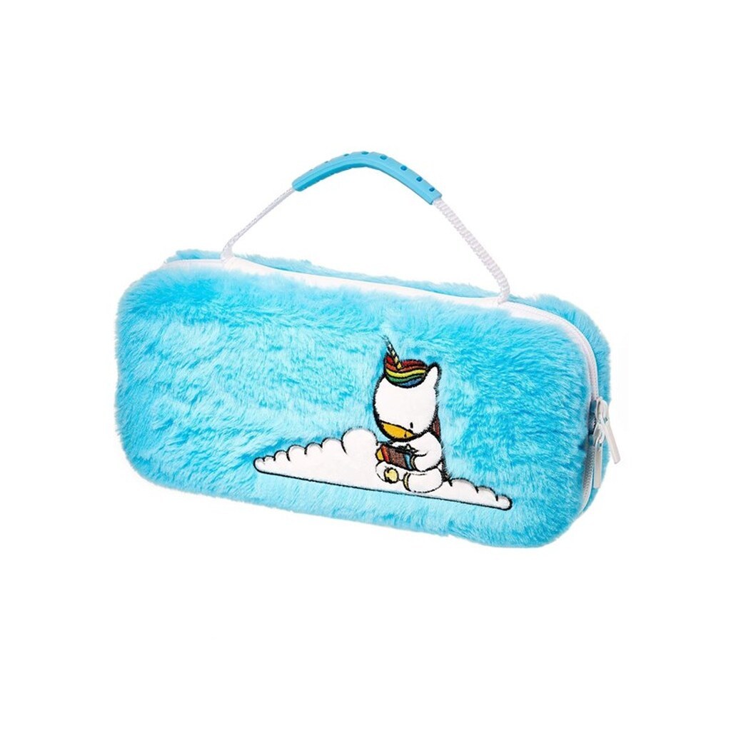 Numskull Unicorn Blue Fluffy - Miscellaneous Taske - Nintendo Switch