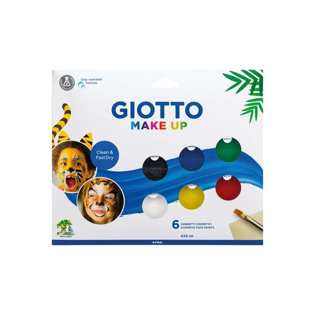 Giotto Make Up Face Paint Classic 6x5 ml BL
