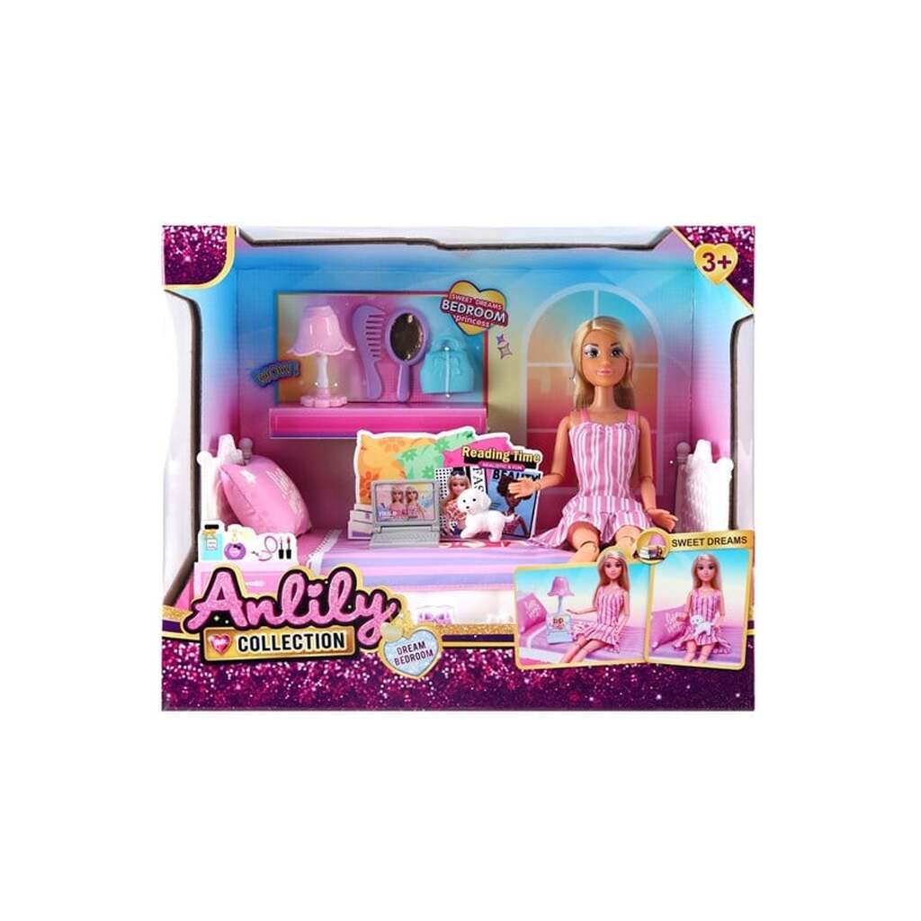 Masen Toys Dukke i soveværelse