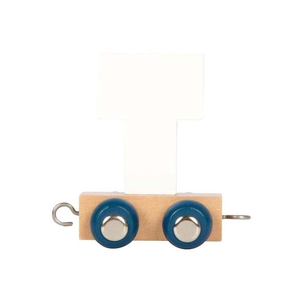 Small Foot - Wooden Letter Train Polar - T