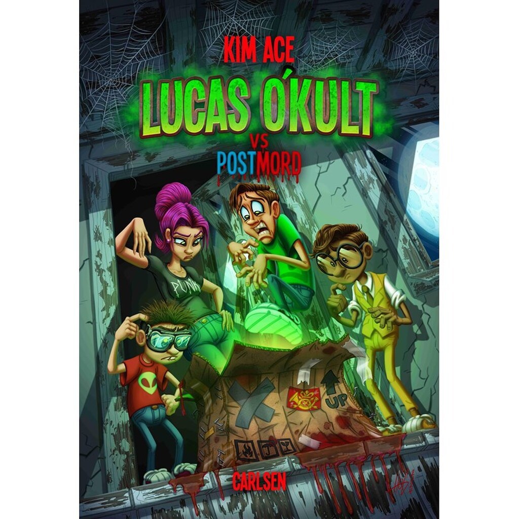 Lucas O&apos;Kult (3) vs. PostMord - Børnebog - Hardcover