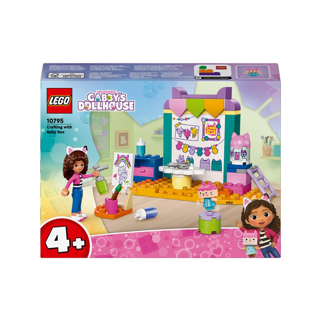 LEGO Gabby&apos;s Dollhouse 10795 Kreatid med Æskebarn