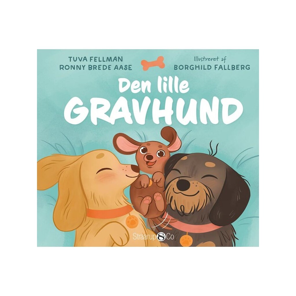 Den lille gravhund - Børnebog - hardback