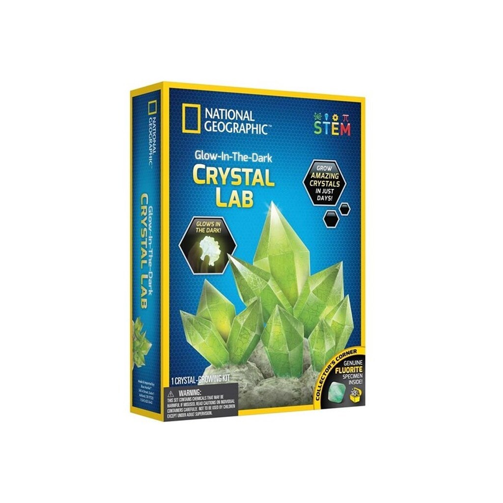 National Geographic Glow-in-the-Dark Crystal Growing Lab