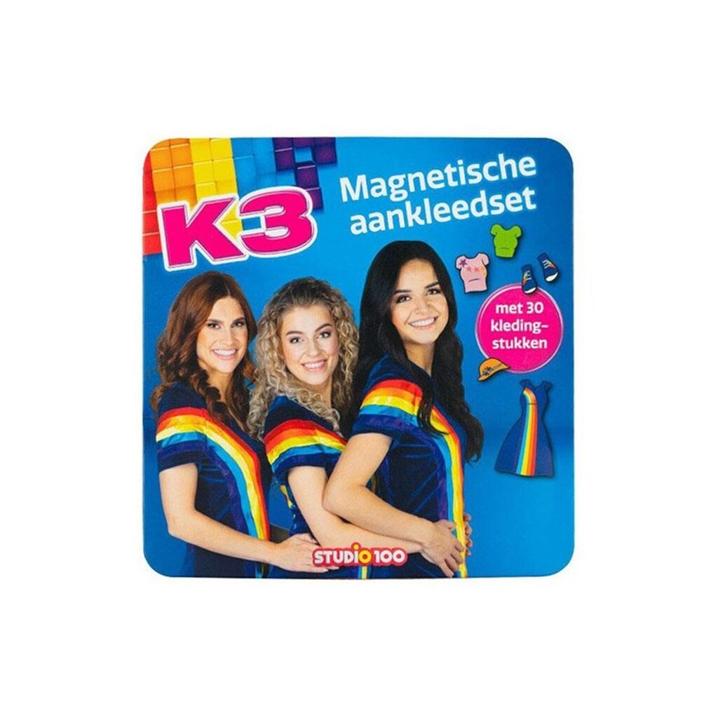 Studio 100 - K3 Magnetic Dress Up Travel Game