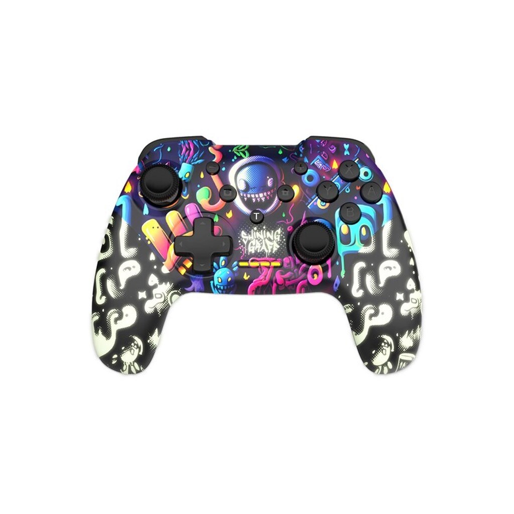 Trade Invaders Shining Graff (Glow in the Dark Paint) - Wireless Controller - Nintendo Switch