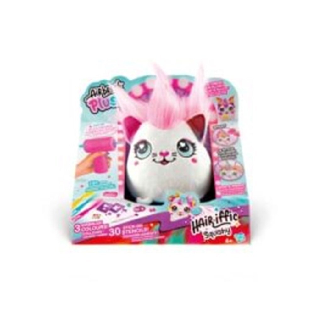 Airbrush Plush Hair&apos;iffic 17 cm Squish Pal - Precious
