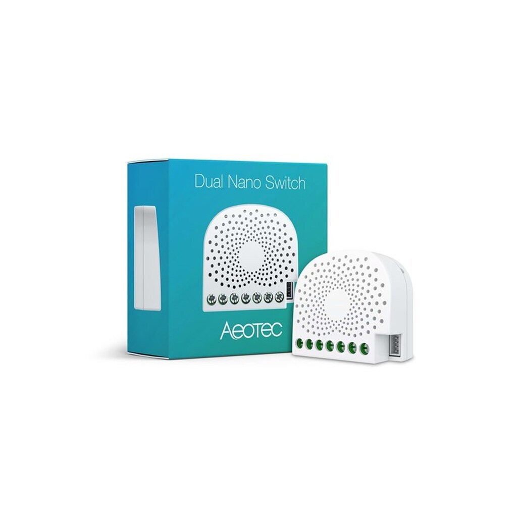 Aeotec Dual Nano Switch with Power Metering