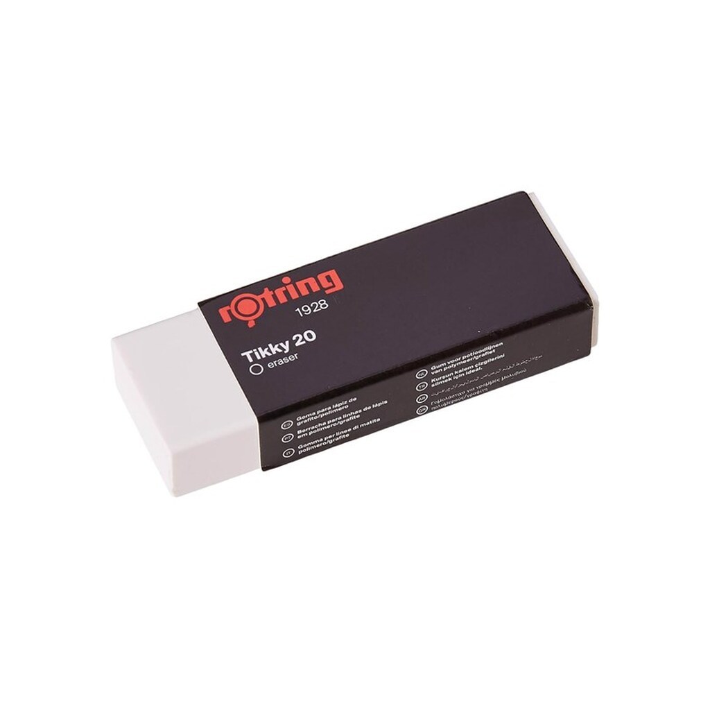 Rotring rOtring Tikky Viskelæder 20, æske med 20