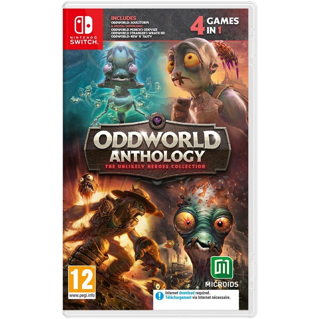 Oddworld Anthology: The Unlikely Heroes Collection - Nintendo Switch - Eventyr