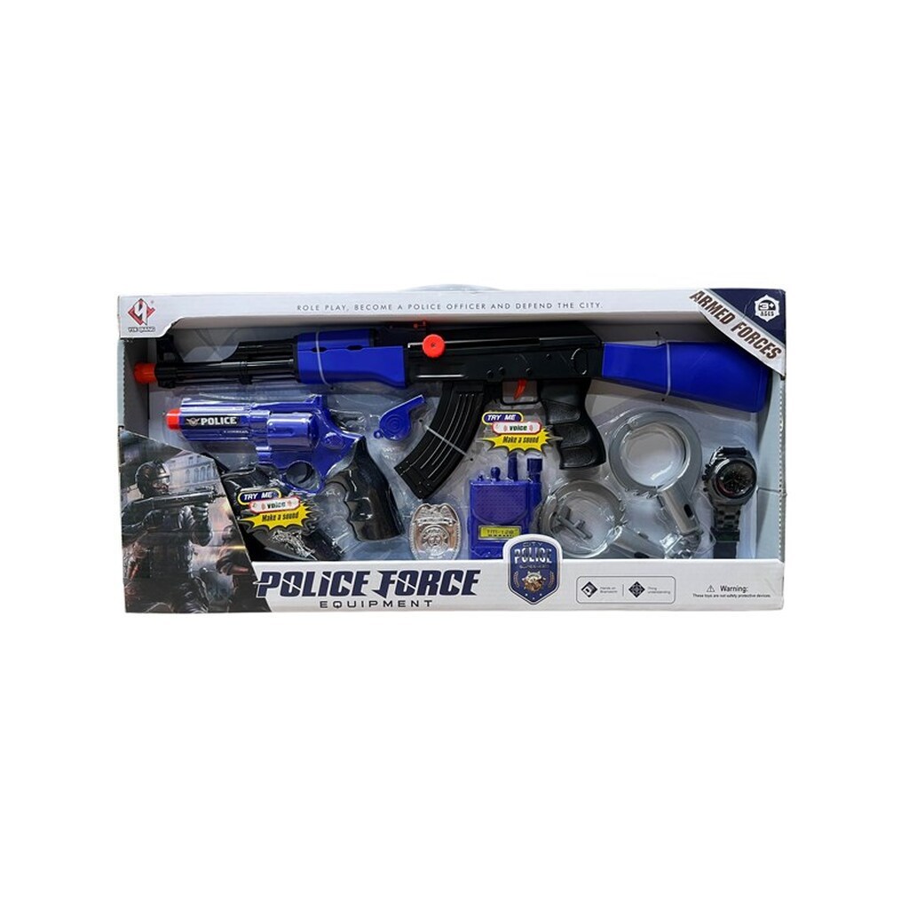 GA Toys Politilegetøj 8 dele