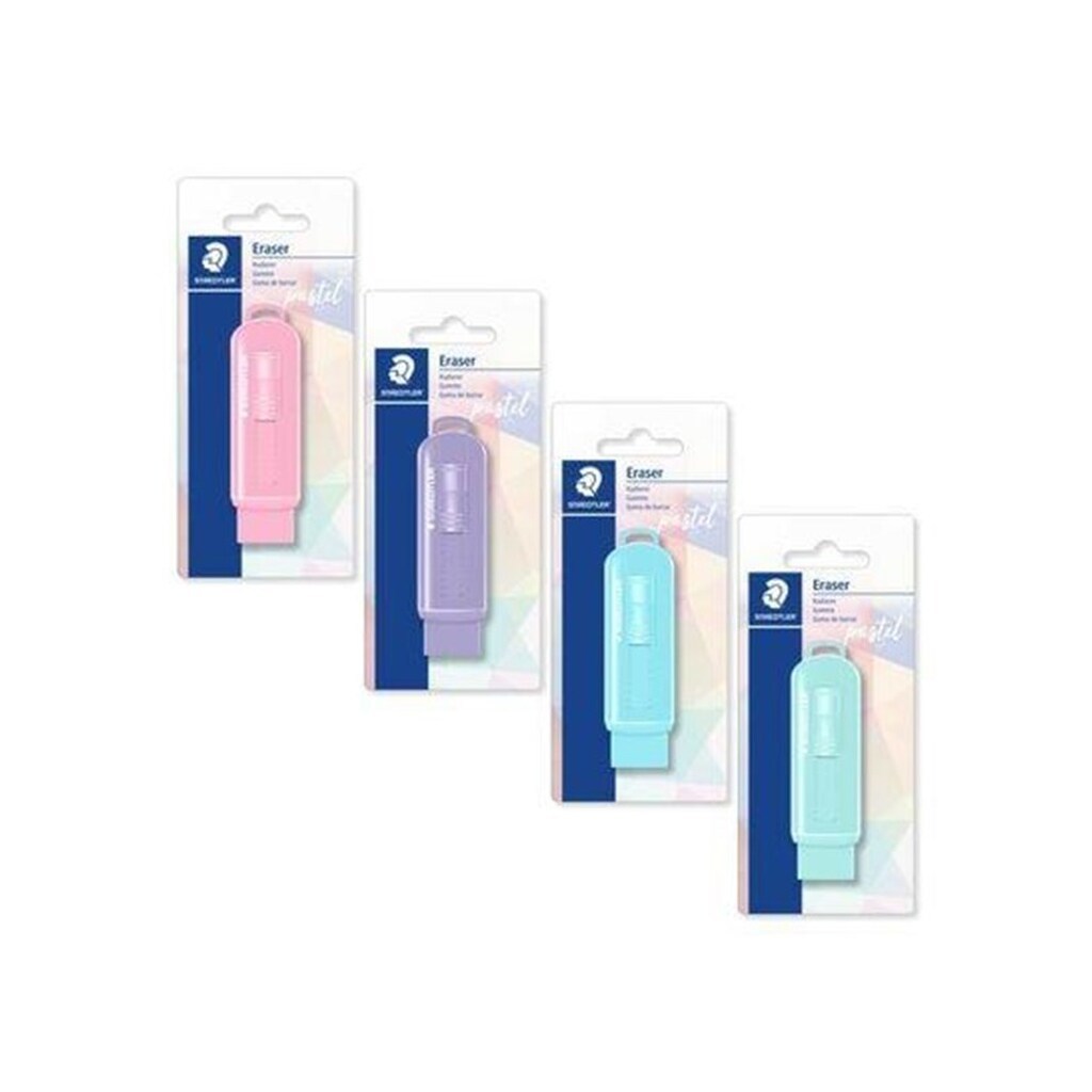 Staedtler Viskelæder Pastel 1/Bk Ass