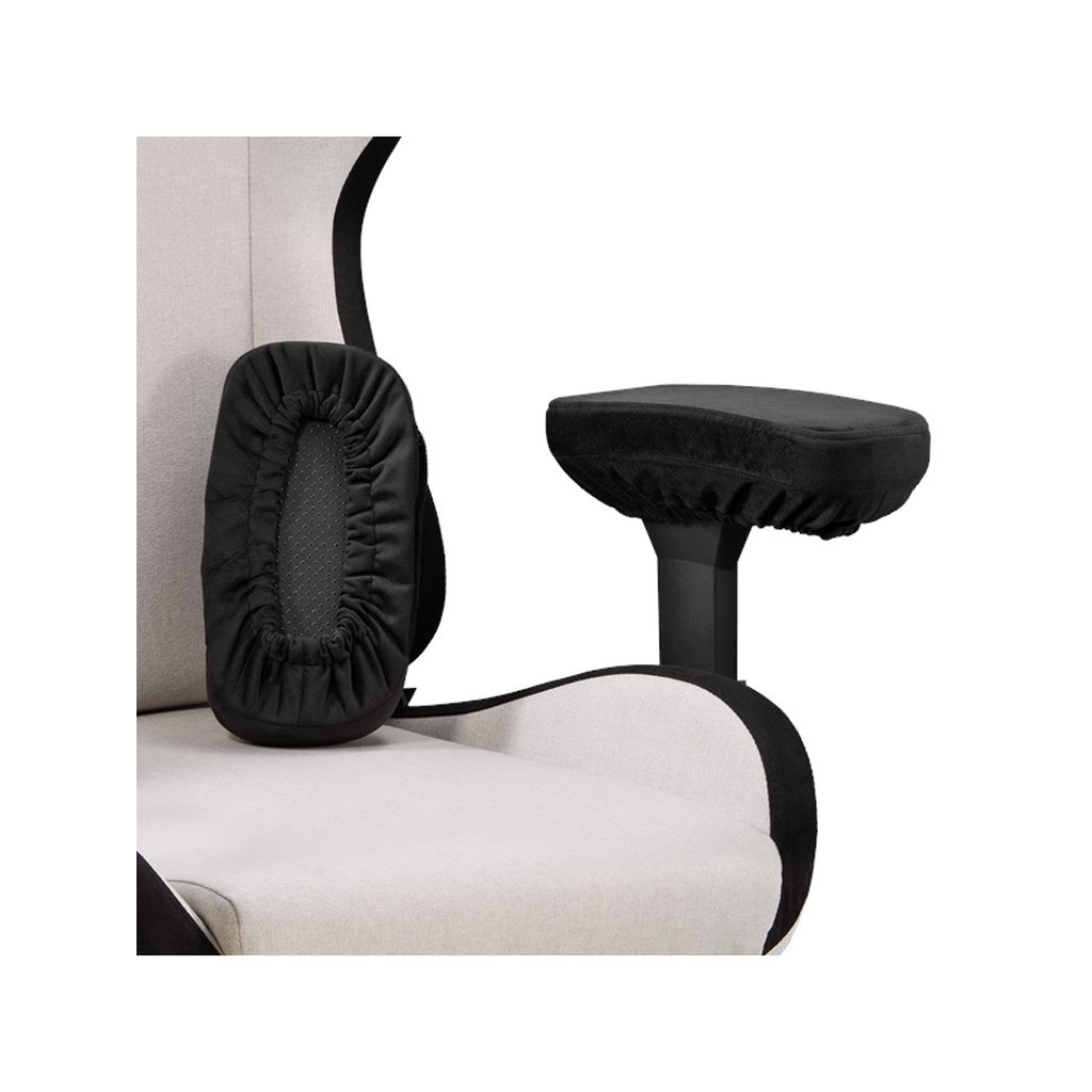 DUTZO Armlænspude sæt til gamingstole - Sort - Memory foam