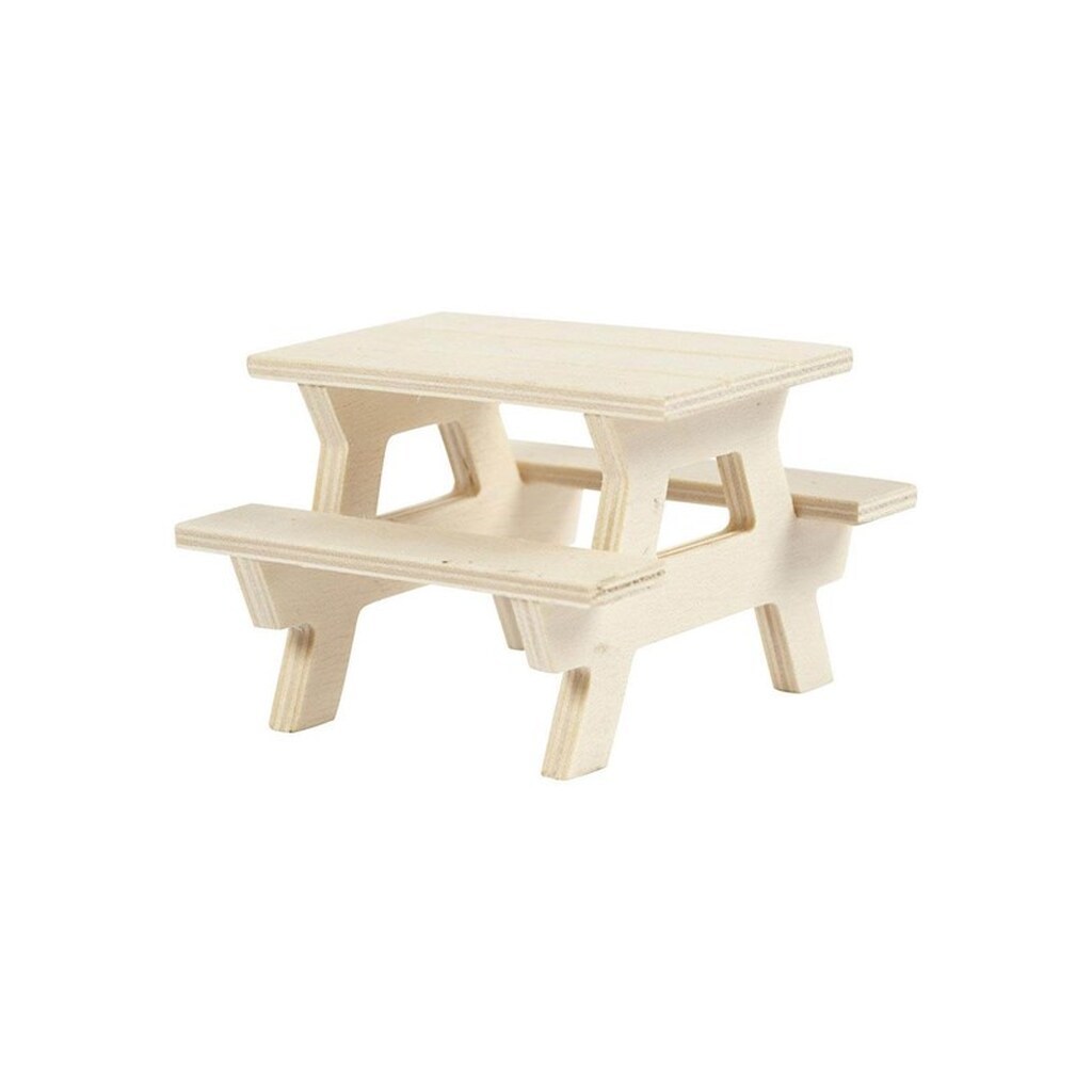 Creativ Company Wooden Mini Picnic Table