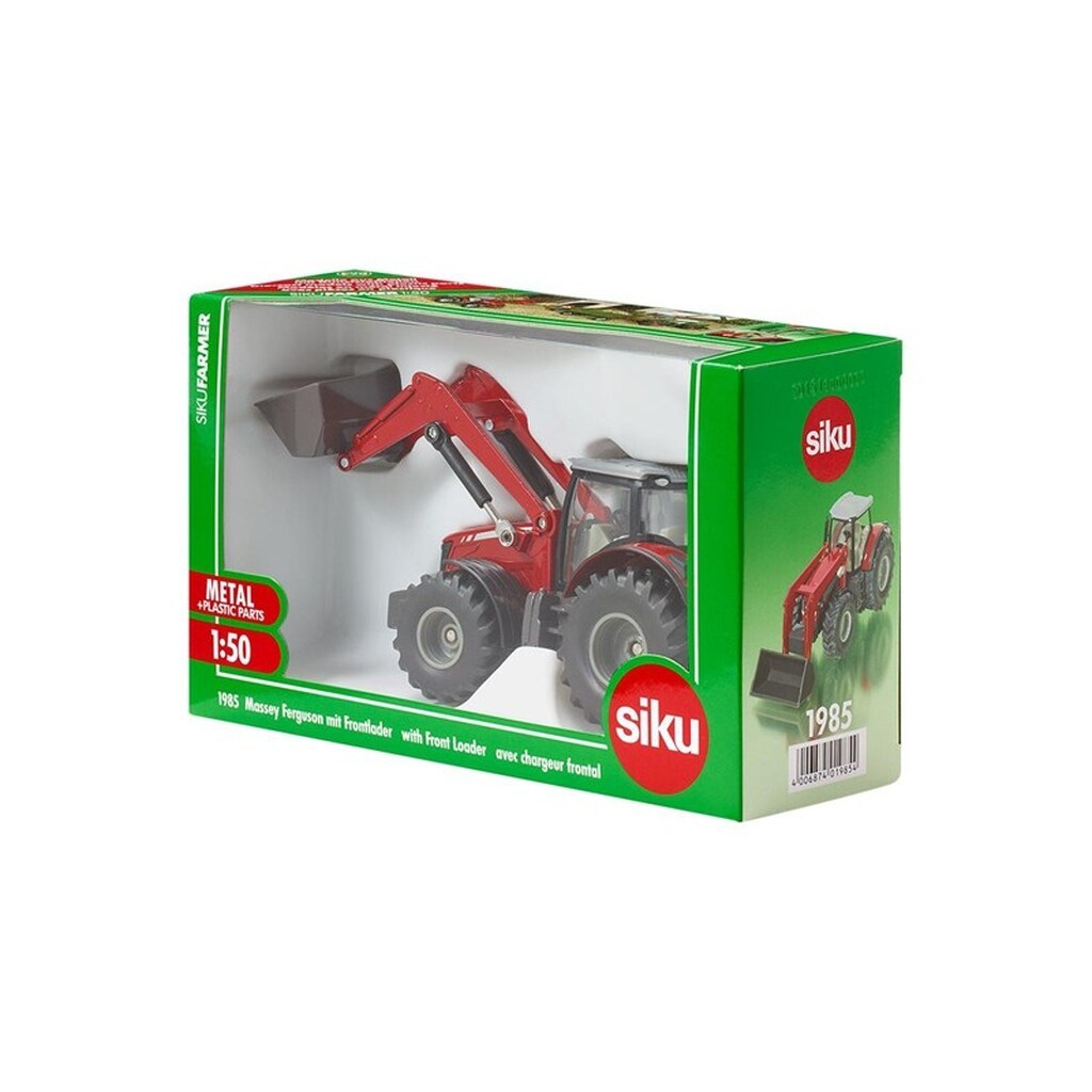 SIKU 1:50 Massey Ferguson m Frontlæsser