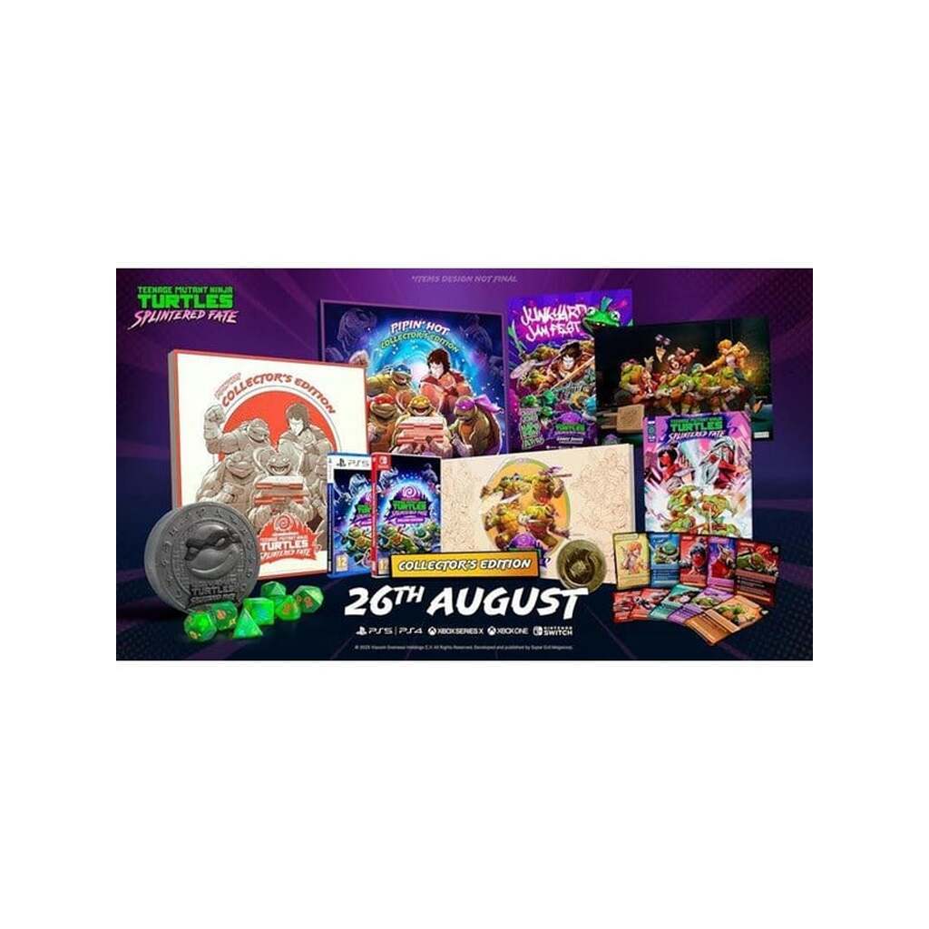 Teenage Mutant Ninja Turtles: Splintered Fate Pipin' Hot (Collector's Edition) - Sony PlayStation 5 - Action/Adventure