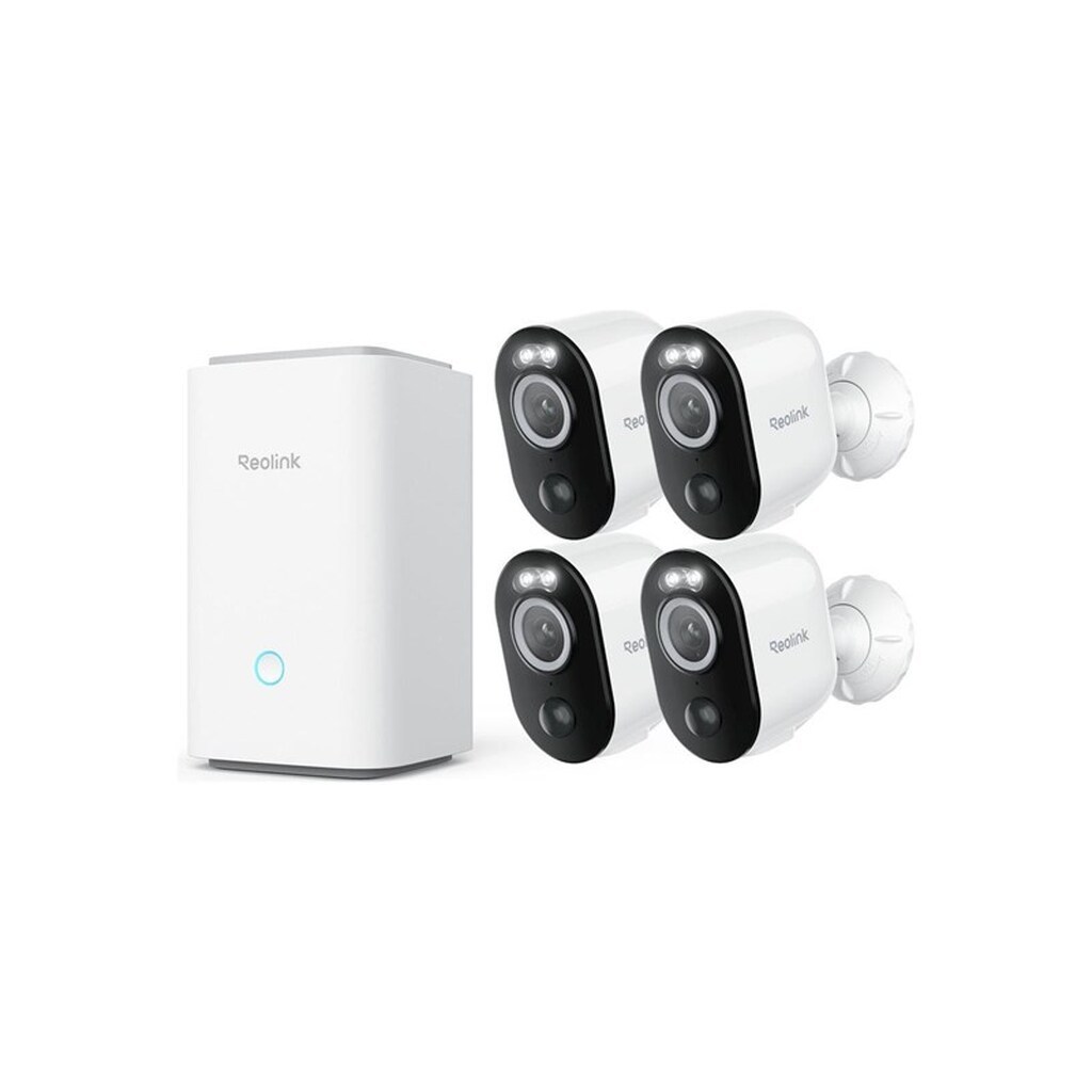 REOLINK Home Hub with 4 Argus 3 Ultra