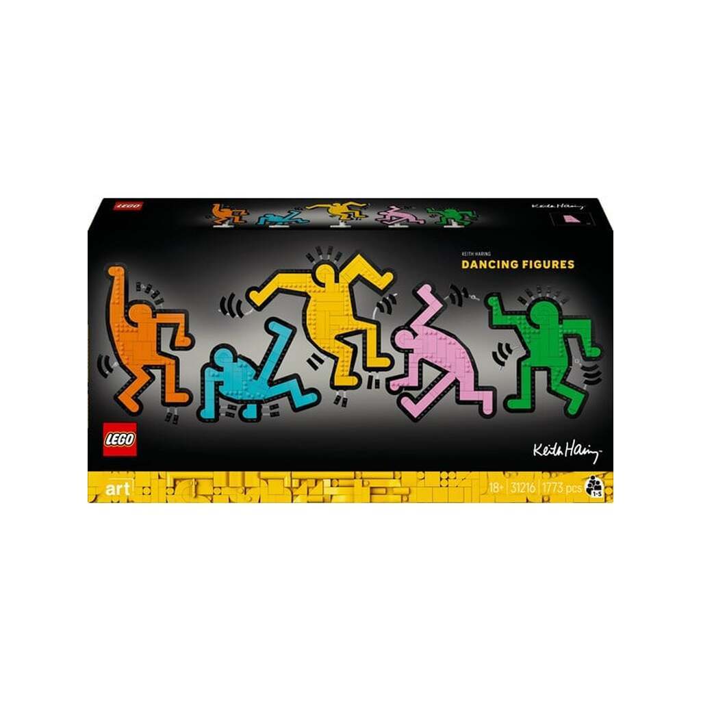 LEGO Art 31216 Keith Haring - Dansende figurer