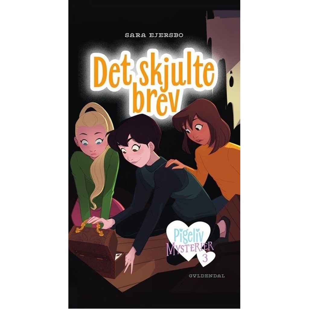 PIGELIV - Mysterier 3 - Det skjulte brev - Børnebog - Hardcover