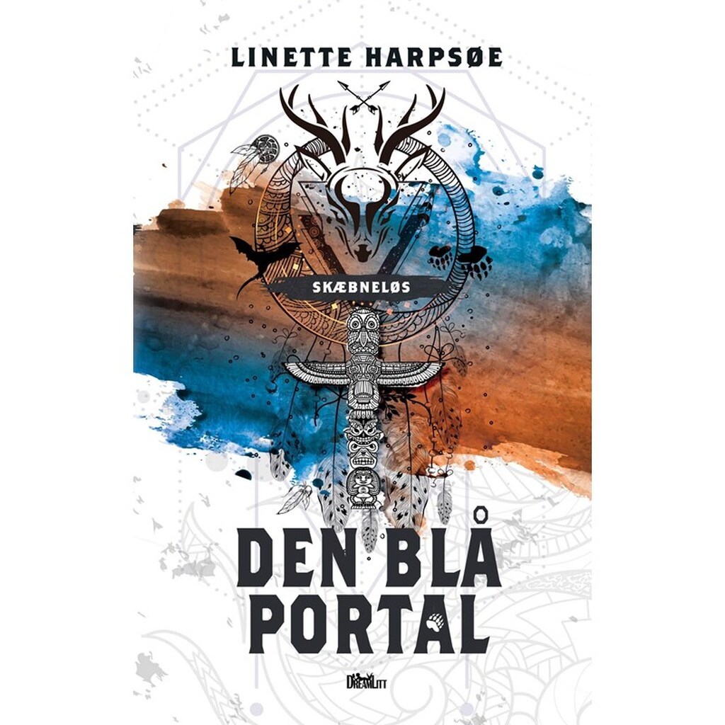 Den blå portal - Skæbneløs 2 - Ungdomsbog - hardback