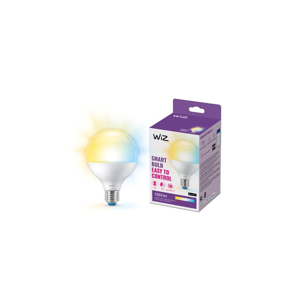WiZ Tunable G95 E27 Smart Globepære - Dæmpbart varmt til koldt hvidt LED-lys