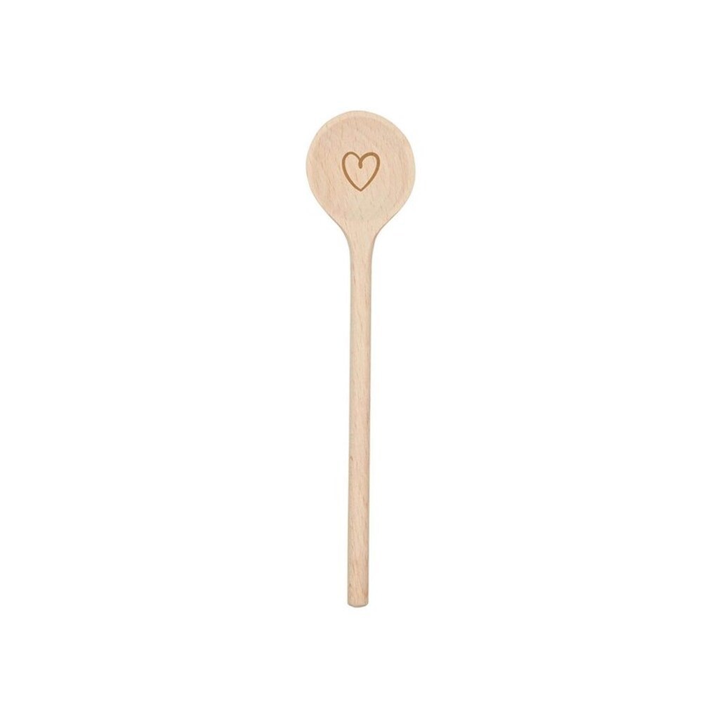 Goki Wooden Ladle Heart 20cm