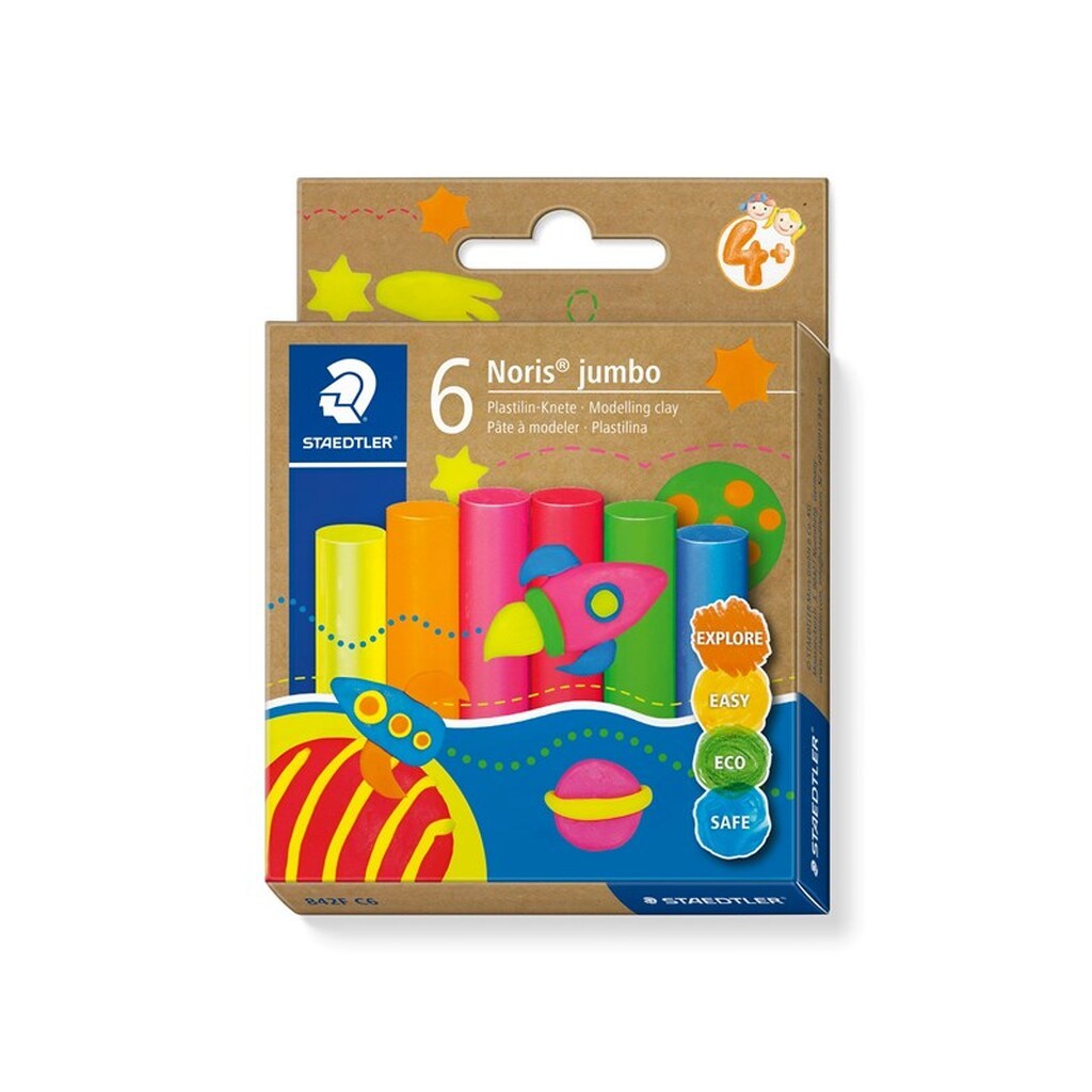 Staedtler NORIS JUNIOR MODELLERVOKS NEON