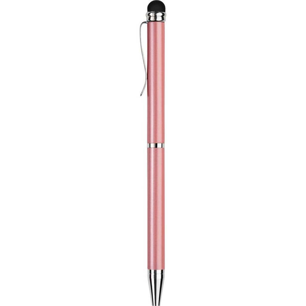 Burde Kuglepen med touch-funktion metallic rosa