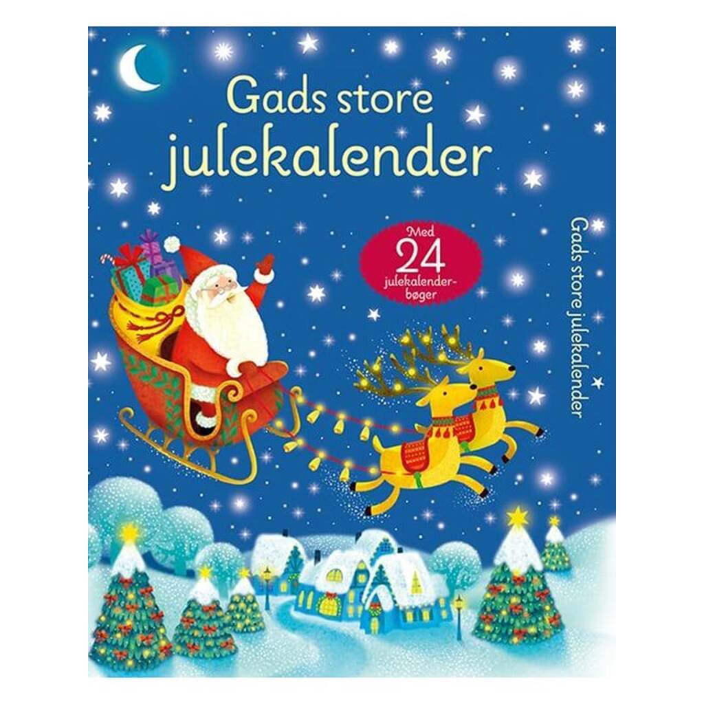 gads forlag Gads store julekalender (BLÅ)