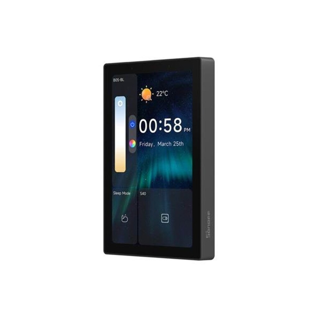 Sonoff Smart Control Panel 120 Matter WiFi/Bluetooth/ZigBee (black)