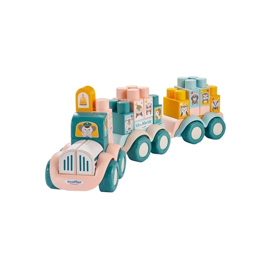 Abrick Animal Train with Building Blocks 51 pcs.