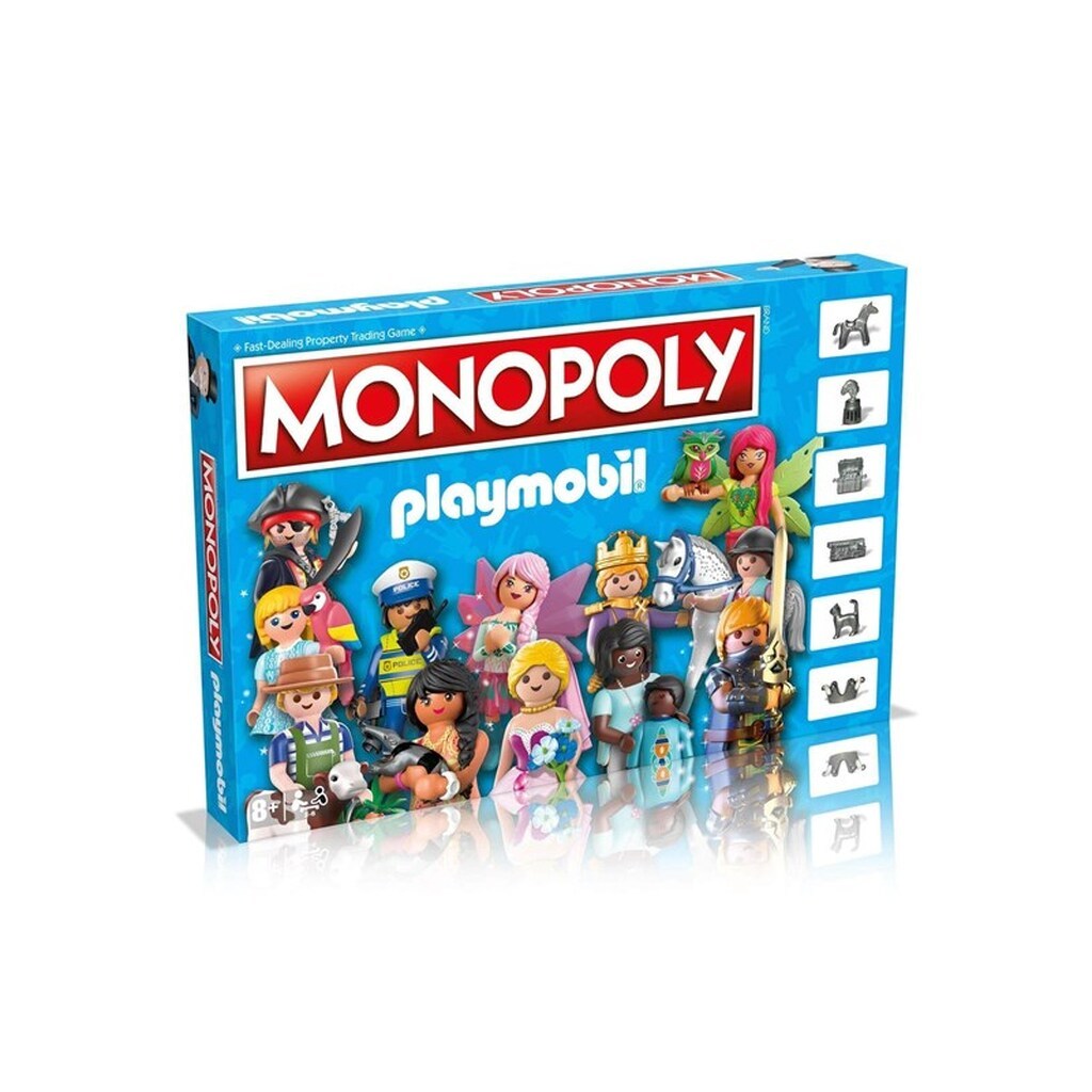 Winning Moves Playmobil Monopoly Board Game (English)
