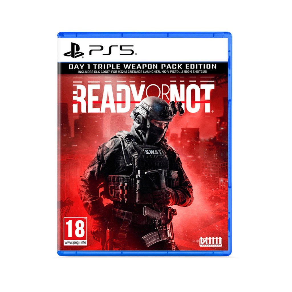 Ready or Not (D1 Triple Weapon Pack Edition) - Sony PlayStation 5 - FPS