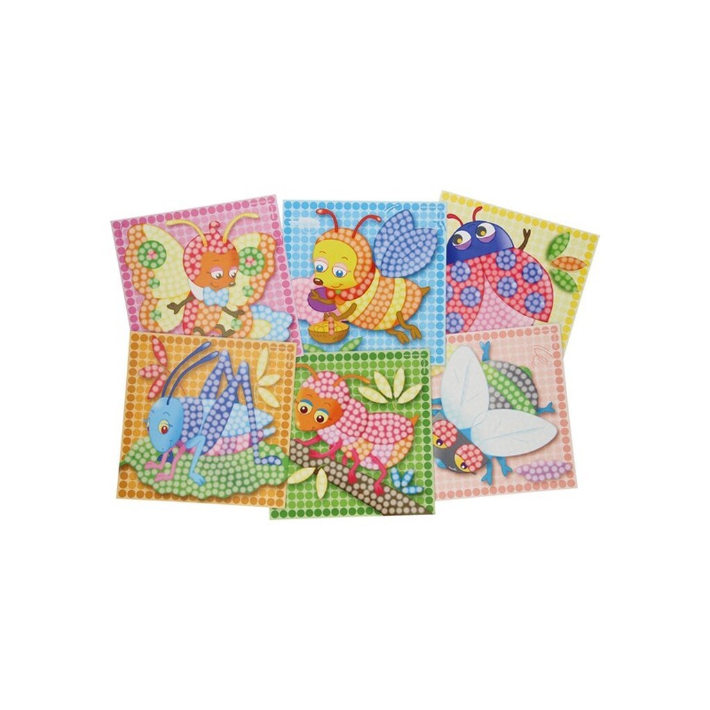 PlayMais Mosaic Cards Decorate Insects