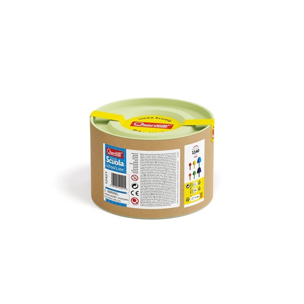 Quercetti Peg Refill - ø assorted 1140 pieces - S