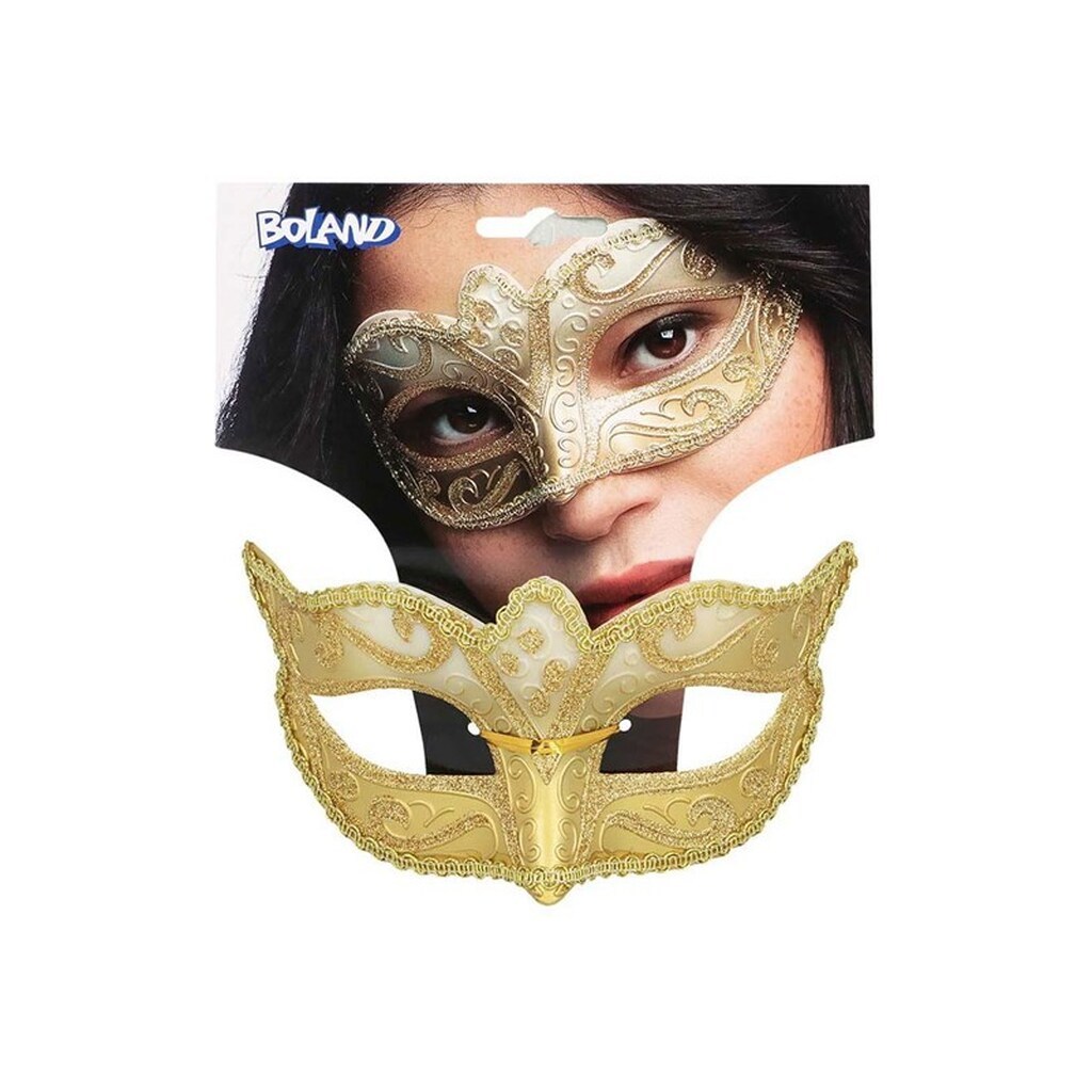 Boland Venice Felina Gold Eye Mask