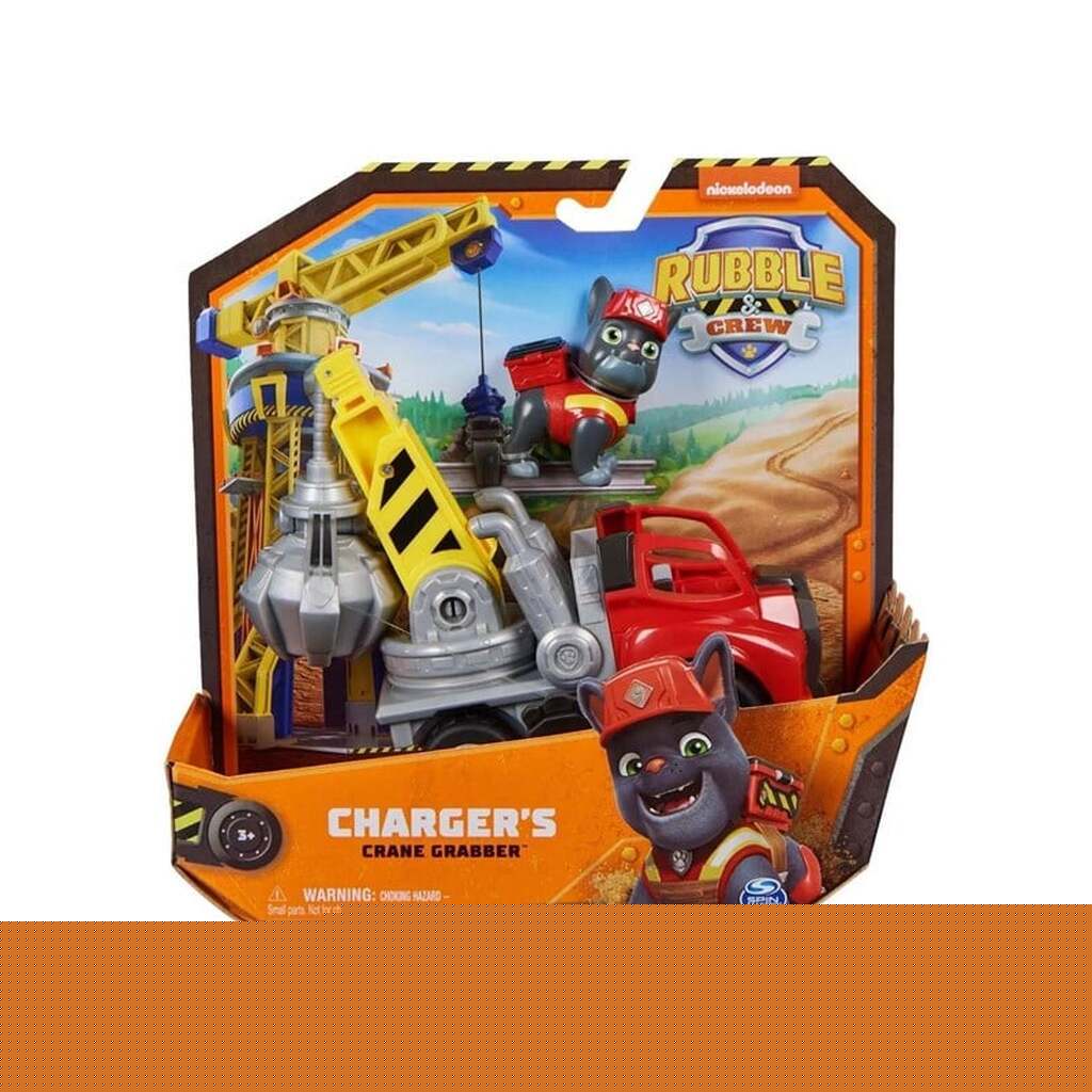 Paw Patrol Rubble &amp; Crew Charger's Crane Grabber