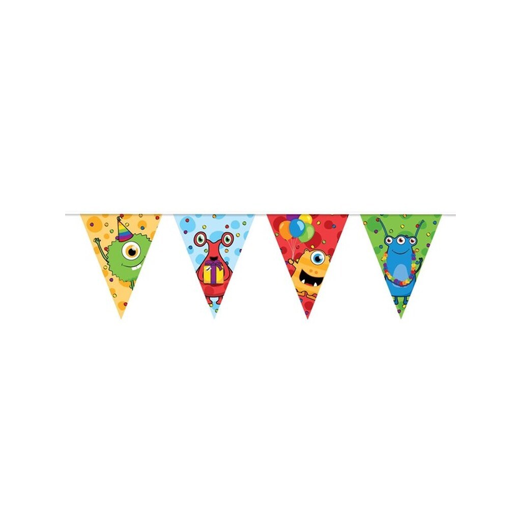 Haza Witbaard Monster Party banner 10mtr.