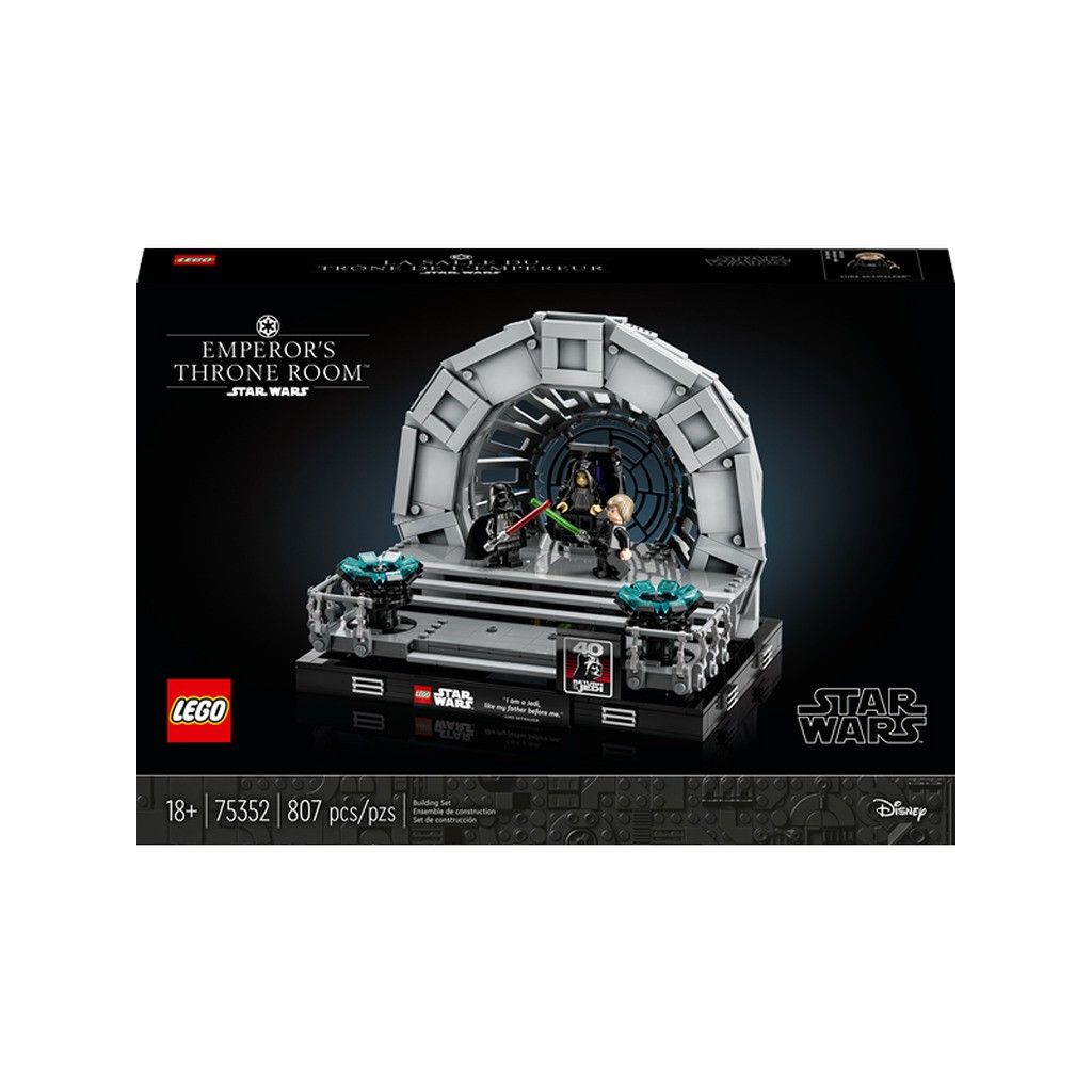 LEGO Star Wars 75352 Diorama med Kejserens tronsal